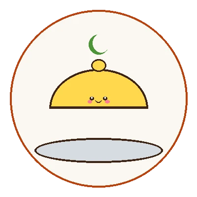 Illustration of Halal dining choices