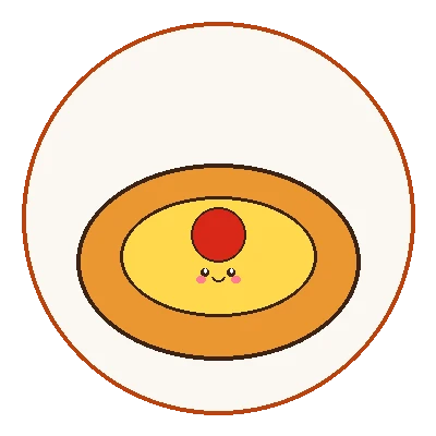 Illustration of crispy roti canai banjir with curry splash